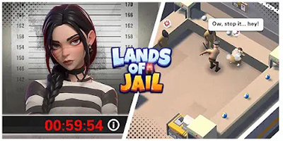 Lands of Jail game mô phỏng mời người chơi quản lý một nhà tù trên một hòn đảo