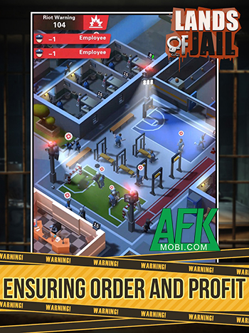 Lands of Jail game mô phỏng mời người chơi quản lý một nhà tù trên một hòn đảo 3