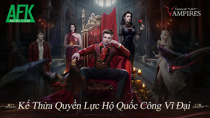 Lâu Đài Tăm Tối: Chạng Vạng game nhập vai mô phỏng chủ đề ma cà rồng cập bến Việt Nam 0