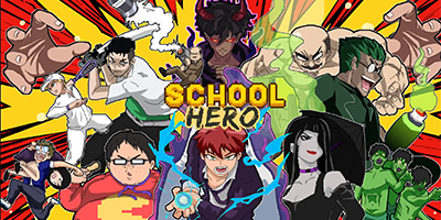 Bắt đầu hành trình chiến đấu giải cứu người yêu của mình trong game School Hero Mobile