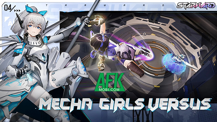 Điều khiển các cô gái Mecha để chiến đấu trong game đối kháng Starward-Mecha Girls 2