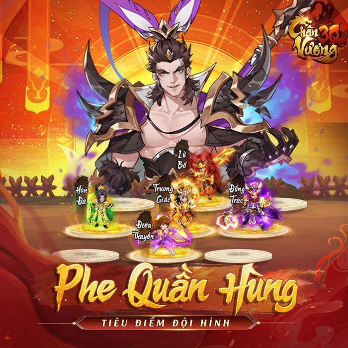 Soi sức mạnh phe Đông Ngô trong game Chân Vương 3Q Mobile 8