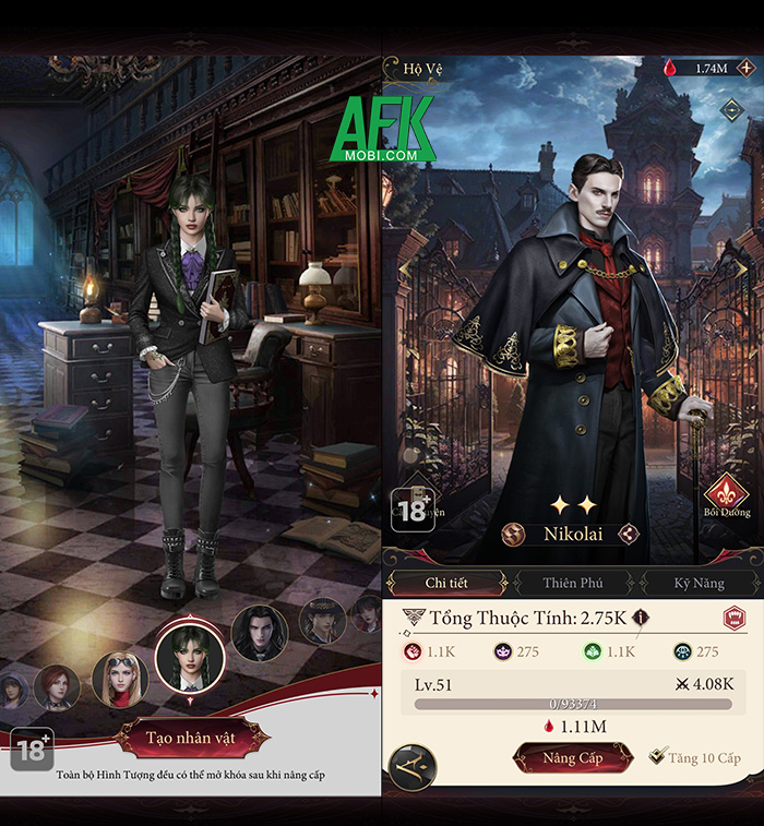 Bước vào game Lâu Đài Tăm Tối: Chạng Vạng tìm hiểu vũ trụ Ma Cà Rồng truyền kỳ 3