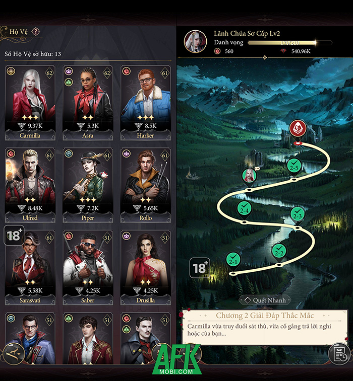 Bước vào game Lâu Đài Tăm Tối: Chạng Vạng tìm hiểu vũ trụ Ma Cà Rồng truyền kỳ 10