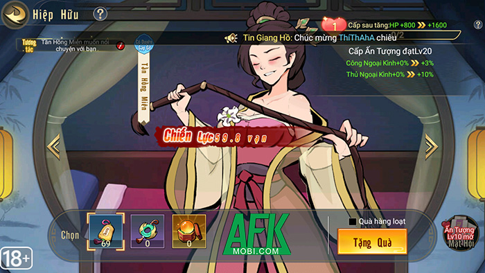 Chơi Đại Hiệp Xuất Chiêu tưởng game nhập vai rảnh tay hóa ra là Thẻ tướng Võ lâm 12