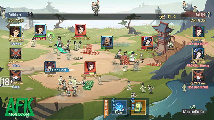 Chơi Đại Hiệp Xuất Chiêu tưởng game nhập vai rảnh tay hóa ra là Thẻ tướng Võ lâm 9