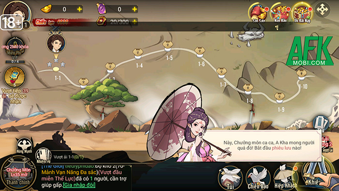 Chơi Đại Hiệp Xuất Chiêu tưởng game nhập vai rảnh tay hóa ra là Thẻ tướng Võ lâm 1