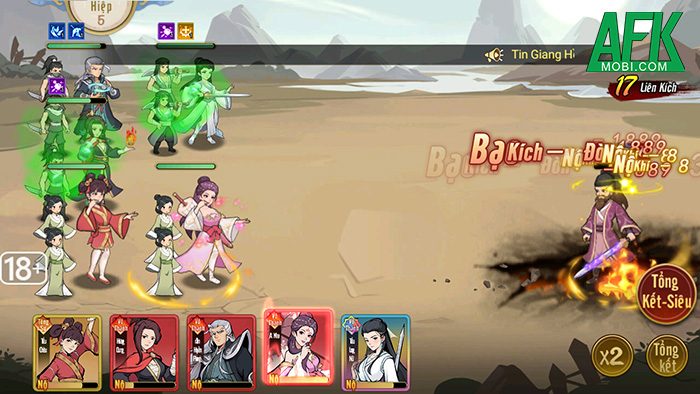Chơi Đại Hiệp Xuất Chiêu tưởng game nhập vai rảnh tay hóa ra là Thẻ tướng Võ lâm 4