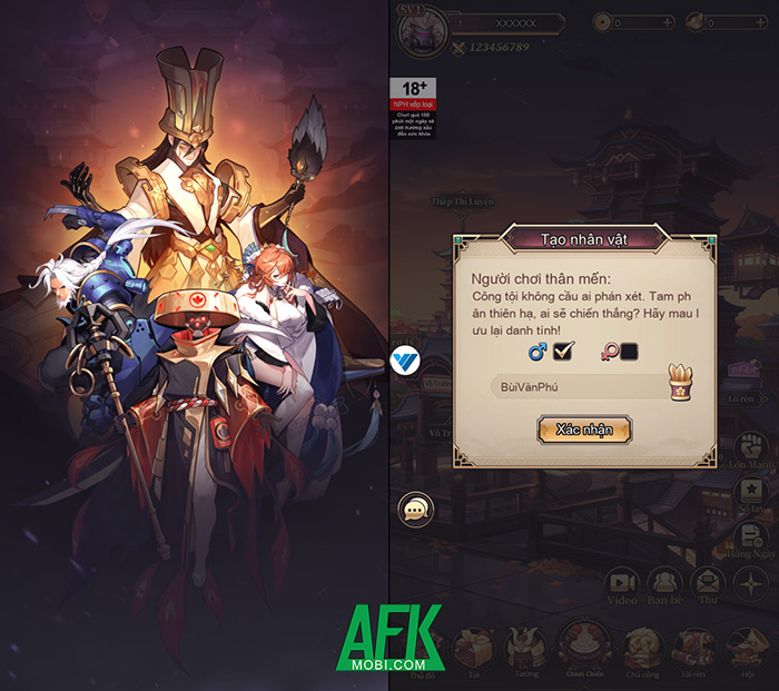 Vào chơi game mới Tam Quốc Chí Dị Thế thấy một cuộc chiến 3Q đầy kỳ lạ đang diễn ra 0
