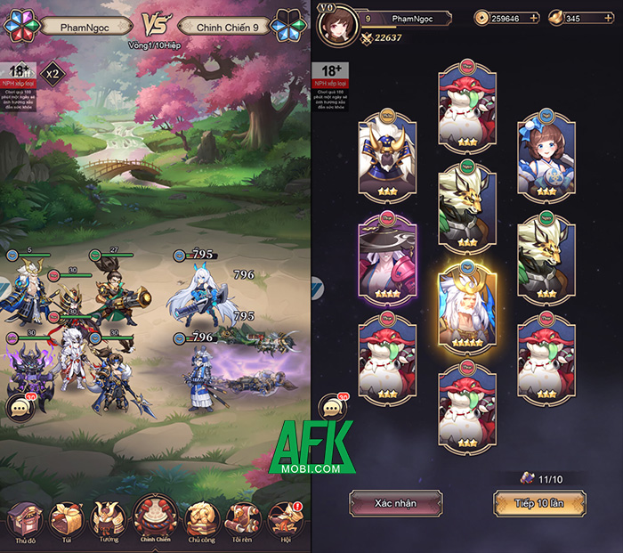Vào chơi game mới Tam Quốc Chí Dị Thế thấy một cuộc chiến 3Q đầy kỳ lạ đang diễn ra 1