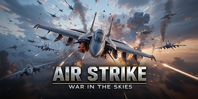 Điều khiển phi cơ tối tân tham gia vào các nhiệm vụ không chiến với Air Strike: War In The Skies