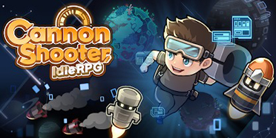 Quét sạch lũ quái vật bằng vũ khí tên lửa trong game Cannon Shooter: Dot Idle RPG