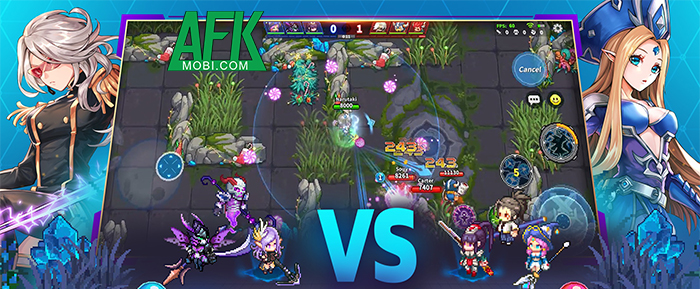 FOG - 3v3 Battle game MOBA với phong cách đồ họa pixel chibi đầy ngộ nghĩnh 1