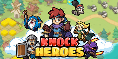 Tập hợp nhóm anh hùng phiêu lưu khám phá thế giới trong Knock Heroes