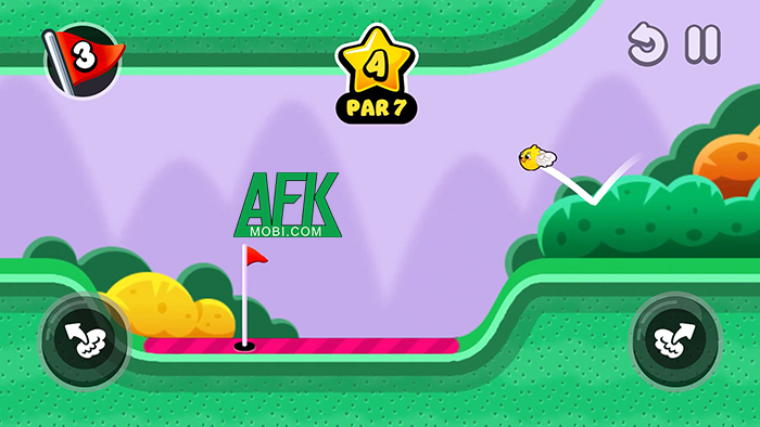 Super Flappy Golf game giải đố lấy cảm hứng từ Flappy Bird nhưng theo phong cách mới 0