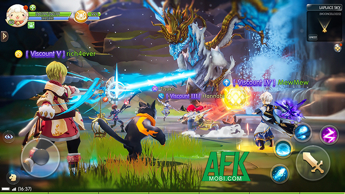 Bắt đầu hành trình khôi phục ánh sáng cho thế giới trong game Tales of Wind: Radiant Rebirth 2