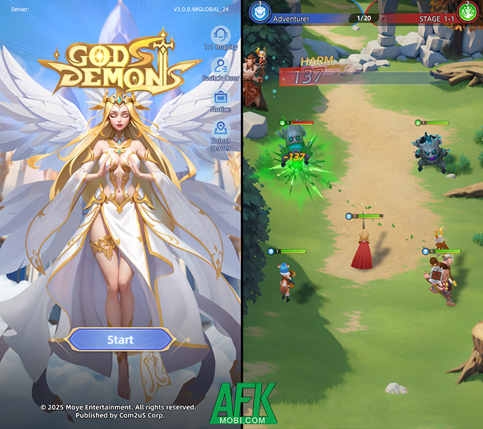 Trải nghiệm Gods & Demons mãn nhãn với game đấu tướng thêm hương vị Dota 0