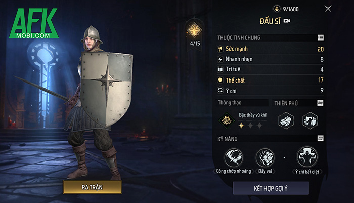 Tổng quan các lớp nhân vật trong game hot Gold and Glory 3