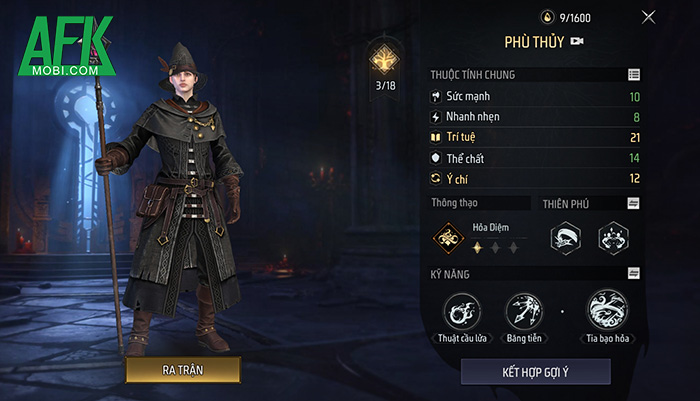 Tổng quan các lớp nhân vật trong game hot Gold and Glory 6