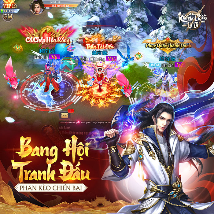 Kiếm Thần Là Ta - Vplay bùng nổ ra mắt, tặng ngay 500 giftcode trị giá 1,000,000 VNĐ 3