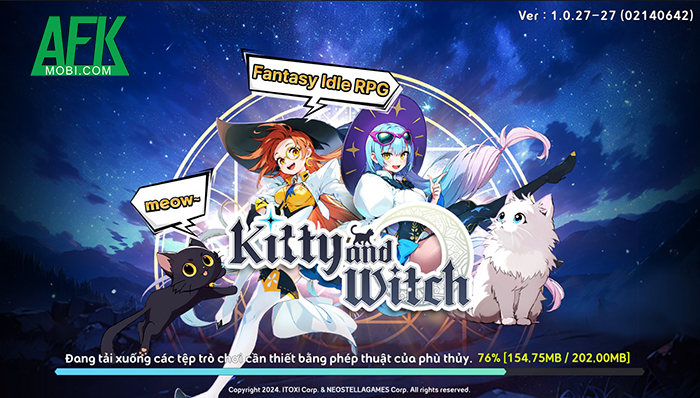 Mẹo để chơi tốt game Kitty and Witch vừa mới ra mắt gói ngôn ngữ tiếng Việt 0