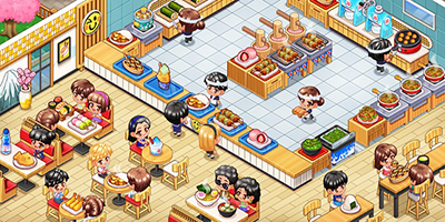 Billionaire Chef: Idle Tycoon game mô phỏng quản lý F&B với đồ họa ngộ nghĩnh