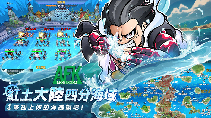 Navigation Chronicles game đấu tướng chiến thuật loạn chiến lấy chủ đề One Piece 2