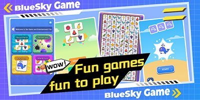 BlueSky Game mang đến một tập các trò chơi casual đơn giản để giải trí những lúc rảnh