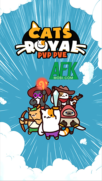 Cats Royal cho các game thủ điều khiển những chú mèo tham gia vào cuộc chiến sinh tồn 0