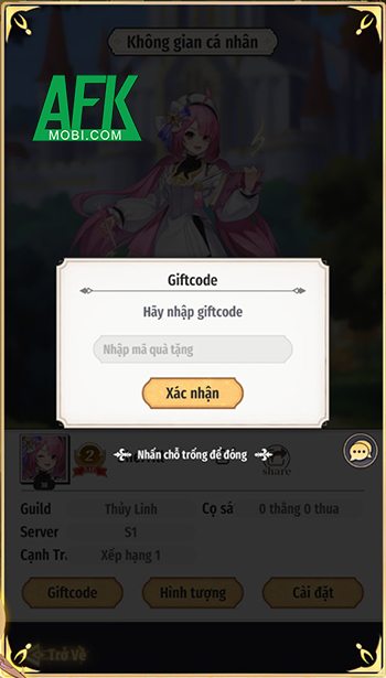 Tổng hợp gift code game Waifu Party: Mỹ Vị Đại Chiến mới nhất trong tháng 0