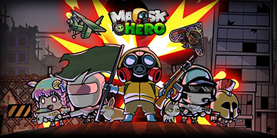 MaskHero trò chơi nhàn rỗi đưa game thủ chiến đấu càn quét bọn zombie