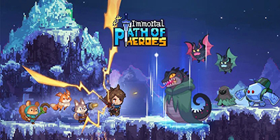 Path of Heroes: Immortal game hành động đơn giản với lối đồ họa 2D pixel ngộ nghĩnh