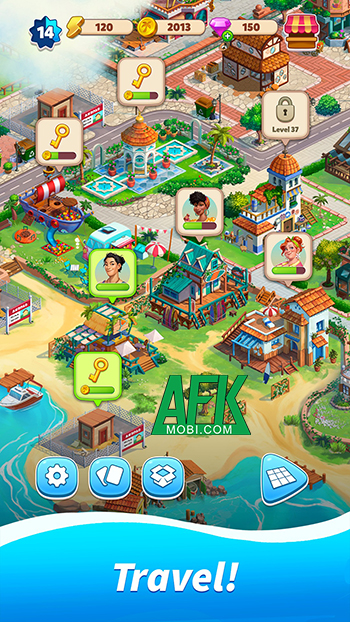 Travel Town - VTC Game trò chơi giải đố hợp nhất đồ vật cập bến Việt Nam 2