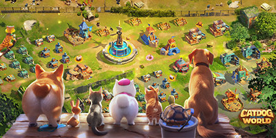 Cùng các động vật xây dựng một ngôi nhà chung mới với CatDog World: After Humans