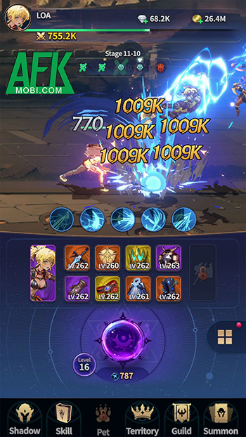 Bắt đầu hành trình khai thác sức mạnh các vị thần trong game Legend Of Avatar 0