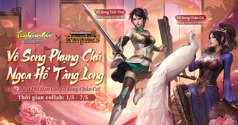 Tam Quốc Chí – Chiến Lược x DYNASTY WARRIORS 9 Empires ra mắt ngày 1/5/2025