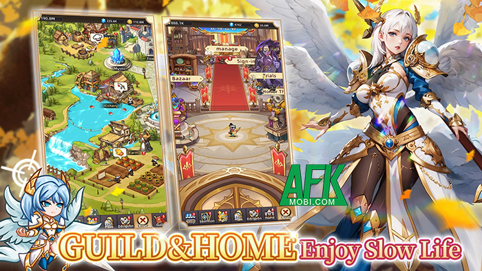 Idle Goddess: Isekai Expedition đưa bạn chuyển sinh thành một chiến binh gấu trúc 3