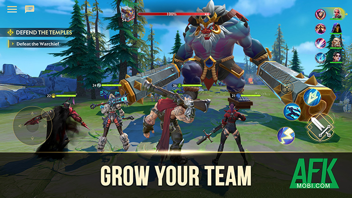 Điều khiển tổ đội anh hùng của bạn chiến đấu trong game hành động Anima: Spirit Guardians 4