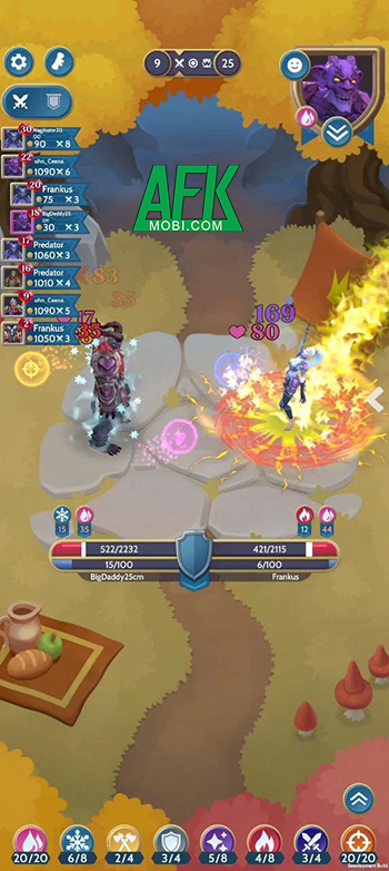 Phát triển nhân vật của mình trong những trận đấu chiến tự động với game Auto Knights 3
