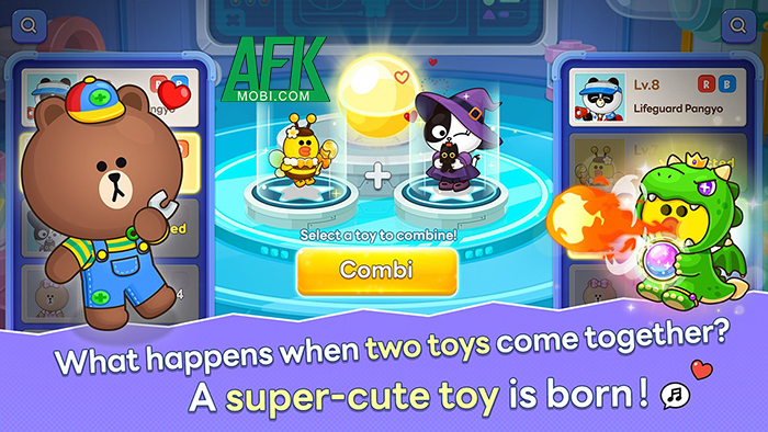 Cùng gấu nâu Brown xây dựng thế giới đồ chơi trong game casual mô phỏng Brown Toys 3