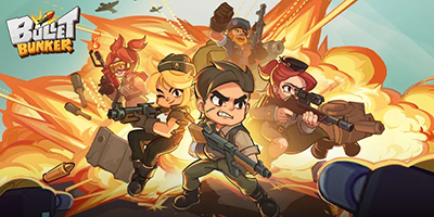 Phòng thủ trước lực lượng quân đội thù địch trong bối cảnh Thế chiến 2 với game Bullet Bunker