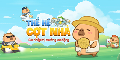 Game mô phỏng Sloppy Capy Life cập bến Việt Nam với tên mới Capybara: Khởi Nghiệp OEG