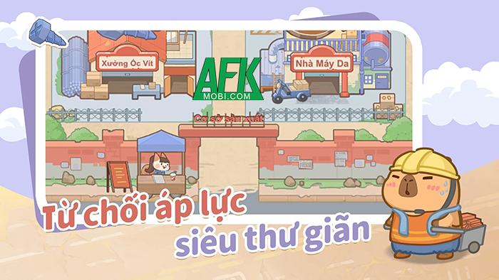 Game mô phỏng Sloppy Capy Life cập bến Việt Nam với tên mới Capybara: Khởi Nghiệp OEG 3