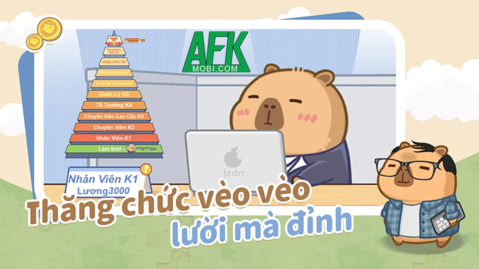 Game mô phỏng Sloppy Capy Life cập bến Việt Nam với tên mới Capybara: Khởi Nghiệp OEG 4