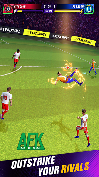 Trực tiếp chỉ huy đội bóng của mình ngay trong những trận đấu tại game FIFA Rivals 3