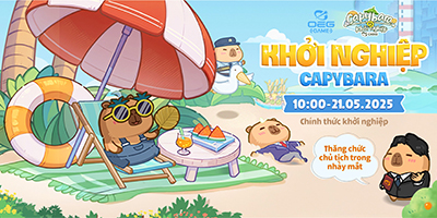 Tổng hợp gift code game Capybara: Khởi Nghiệp OEG mới nhất trong tháng