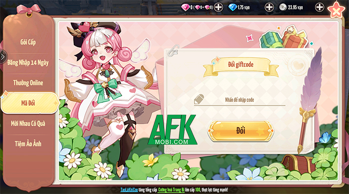 Tổng hợp gift code game Ra đi ạ, Tróc Yêu Ký mới nhất trong tháng 0