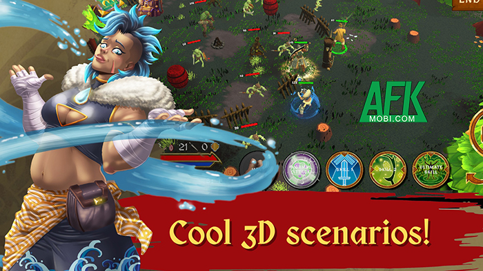 Tập hợp bang hội của bạn trong game chiến thuật theo lượt cổ điển Guild Adventures 1