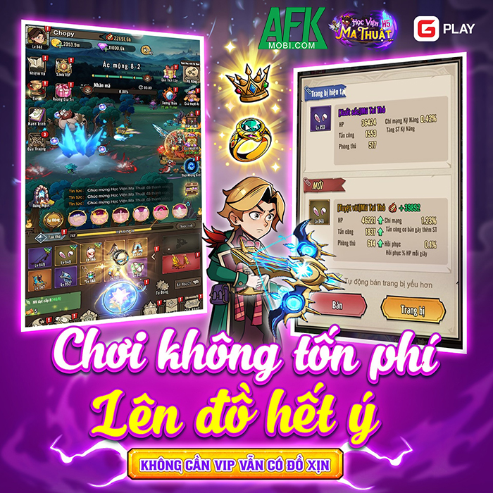 Game nhập vai nhàn rỗi Học Viện Ma Thuật H5 cập bến thị trường Việt Nam 1