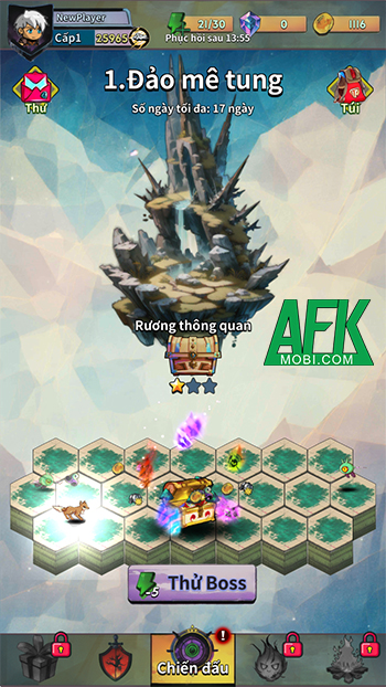 Chiến đấu chạy đua với thời gian để chinh phục các vòng lặp tại LoopLegends: Idle Vortex 0